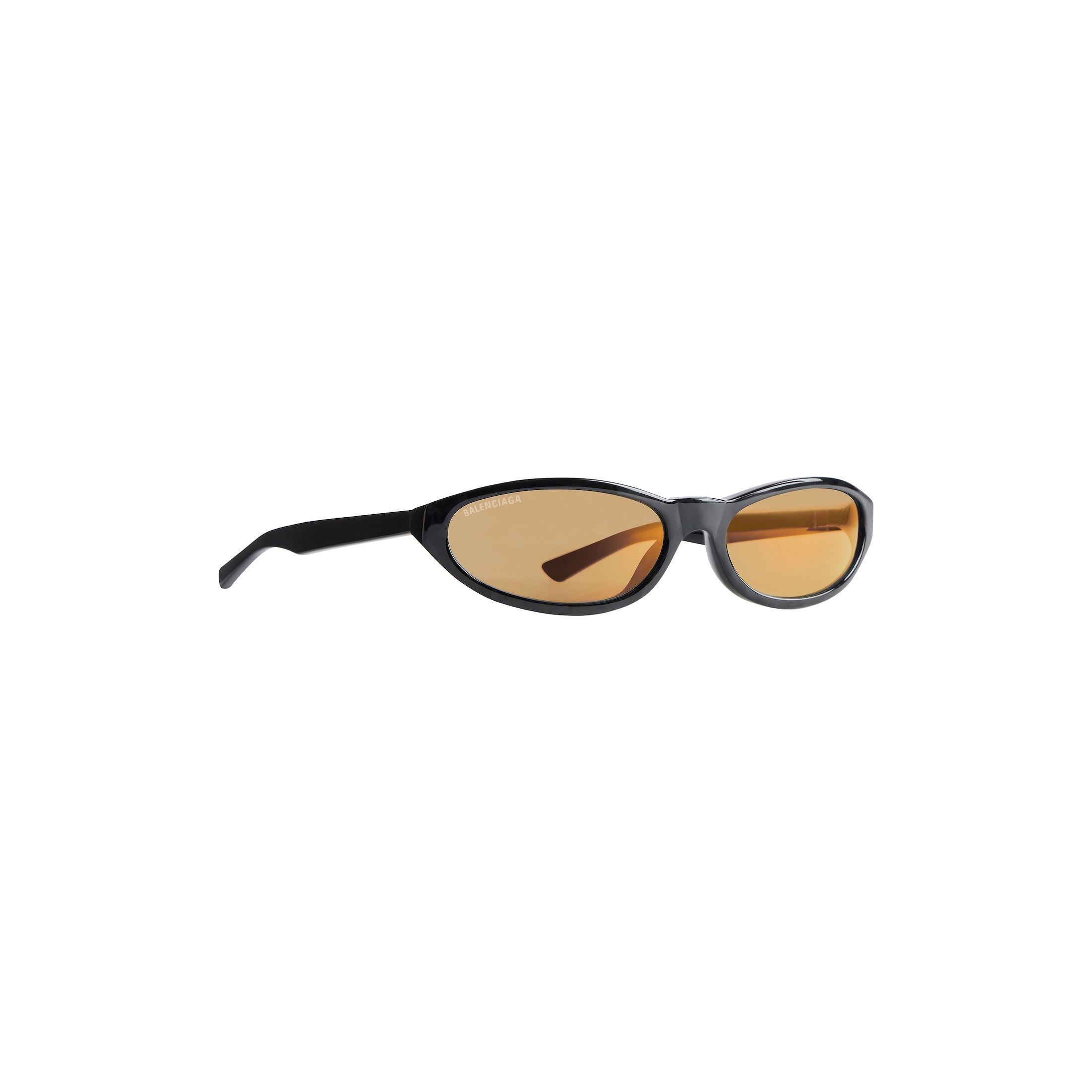 Neo Round Sunglasses in Black - Image 3